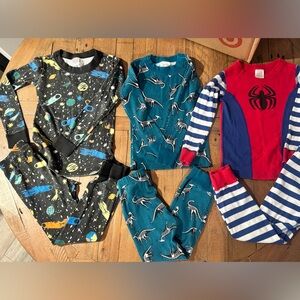 Hanna Andersson Boys Pajama Lot PJs